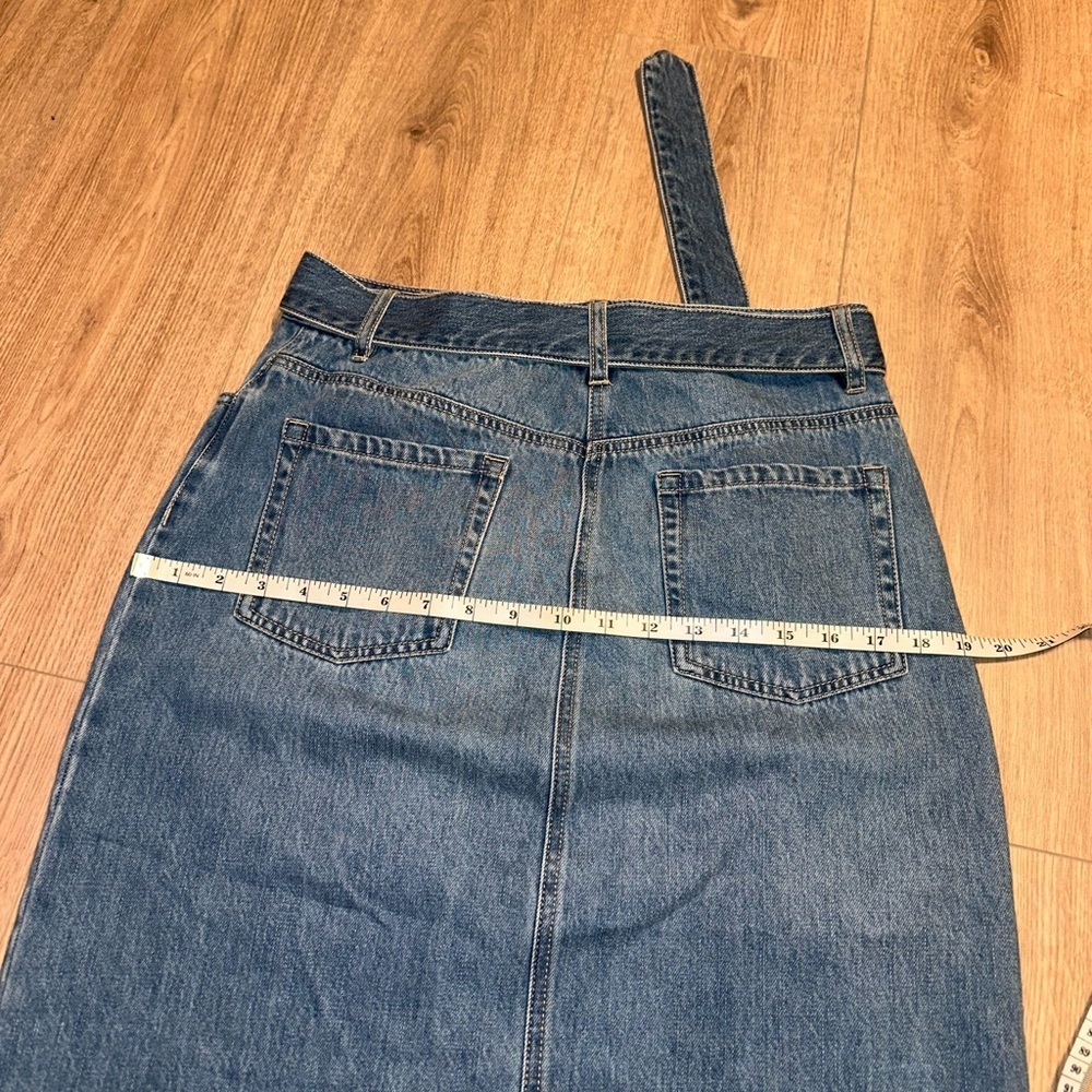 House of Harlow 1960 Western Maxi Skirt with Buckle Size 8 - Picture 6 of 7